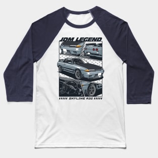 Skyline R32 Manga Baseball T-Shirt